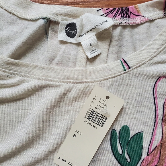 Anthropologie Floreat Oversized Floral Tee - Picture 7 of 12